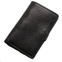 Новое поступление, настоящий кожаный держатель для ключей, ключница, многофункциональный брелок, кошелек, брелок из воловьей кожи, кошелек