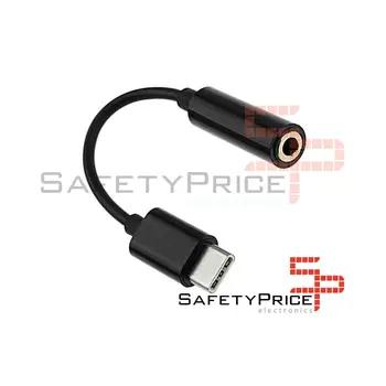 

USB Type-C 3.1 to female jack adapter 3.5mm Color black