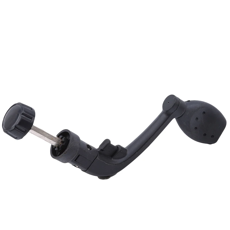 Universal Black Plastic Fishing Reel Handle Knob Crank Handle Rock Arm Spinning Wheel Grasp
