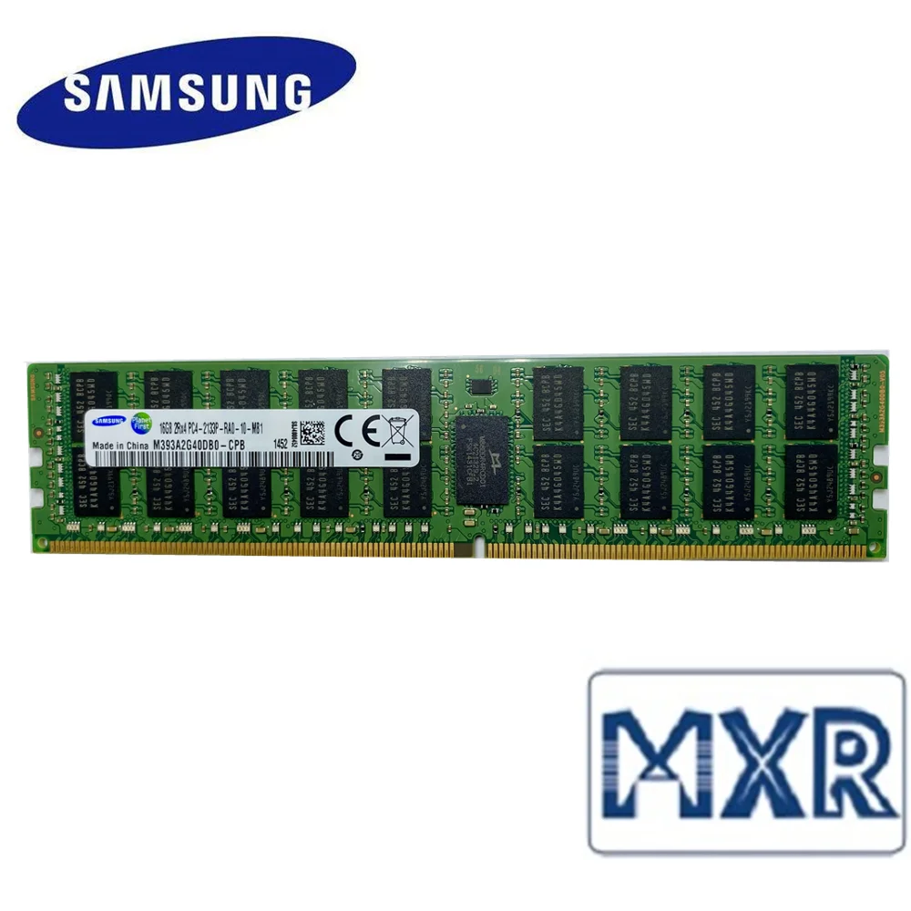 16 Гб 2R × 4 PC4 2133P M393A2G40DB0 CPB Ram REG ECC Серверная Память DDR4|Оперативная память| |