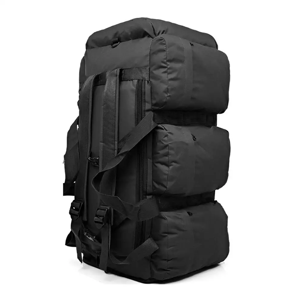 Рюкзак для альпинизма сумка спортивная Военная Тактическая альпинистская походная сумка рюкзак дорожная сумка 4 - Цвет: Black Color