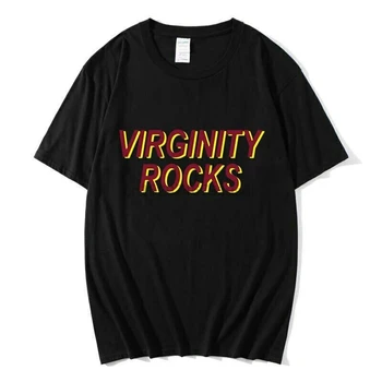 Virginity Rocks Unisex T-shirt 1