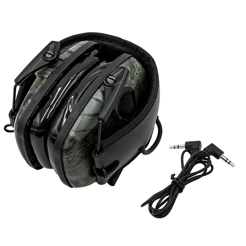 Tactical Electronic Shooting Hearing Protective Sound Amplification Noise Reduction Ear Muffs Sightlines Gel Earmuffs Headset