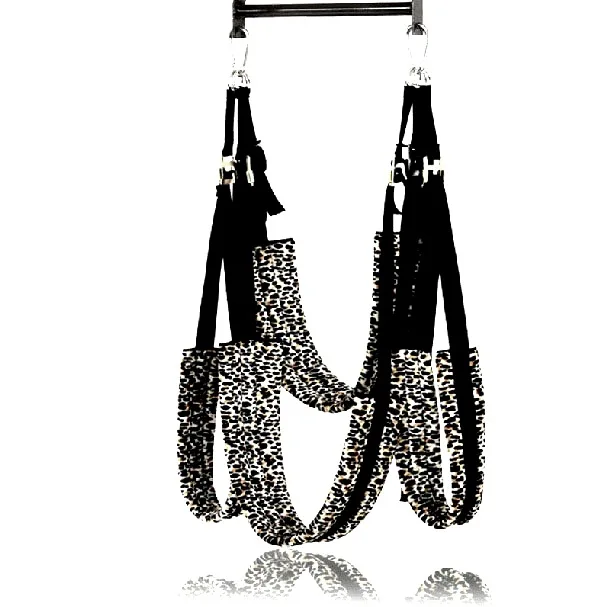 Напрямую от производителя Leopord шаблон Висячие двери качели тип секс качели товары для взрослых товары для секса
