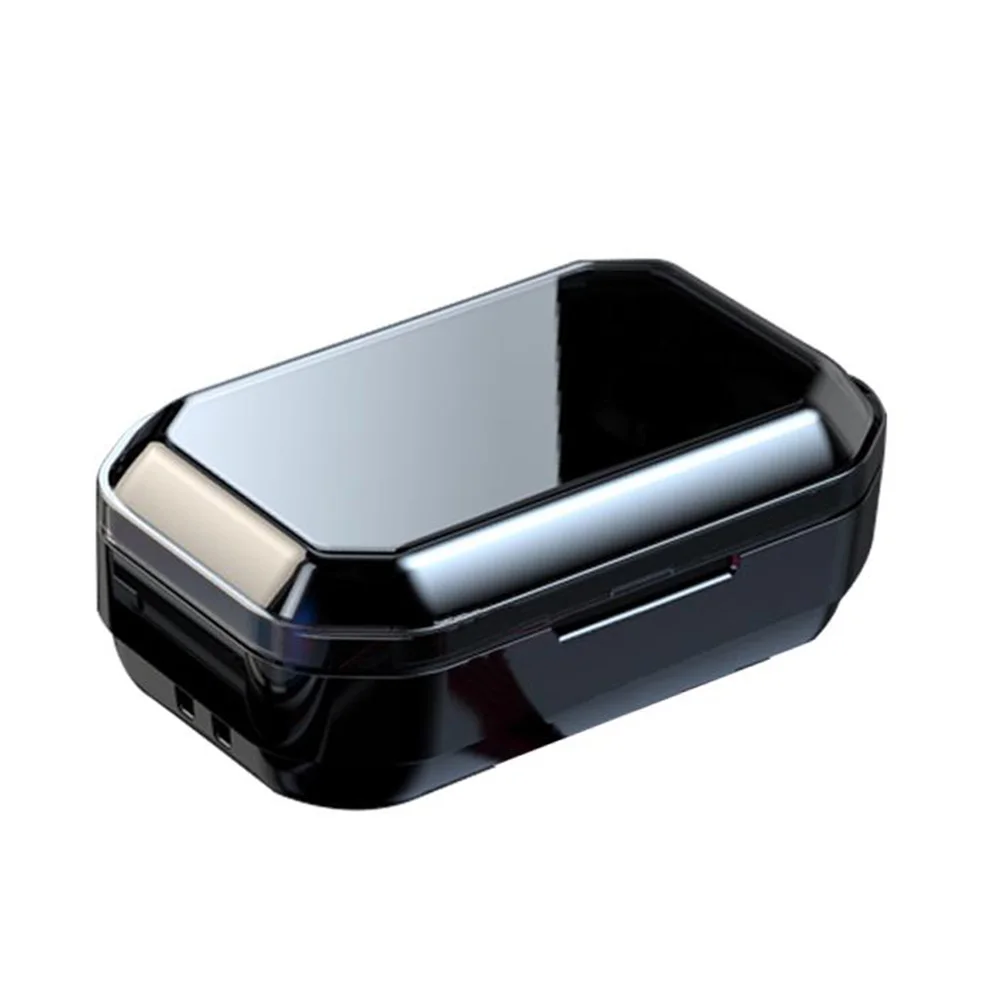 G02 Bluetooth наушники 9D стерео беспроводные наушники BT5.0 двойные IPX7 водонепроницаемые наушники 3300 мАч светодиодный цифровой умный внешний аккумулятор