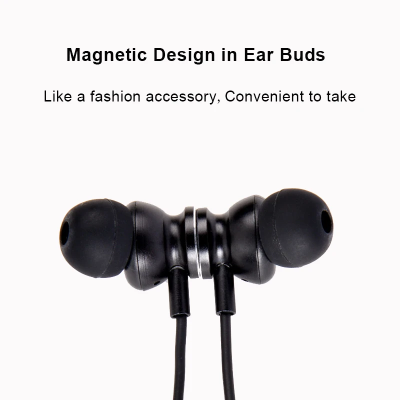 Wireless Bluetooth V5 0 Earphone Stereo Headset Neckband Sport Magnetic Earbuds Bass in Ear Headphones For Xiaomi iPhone Huawei