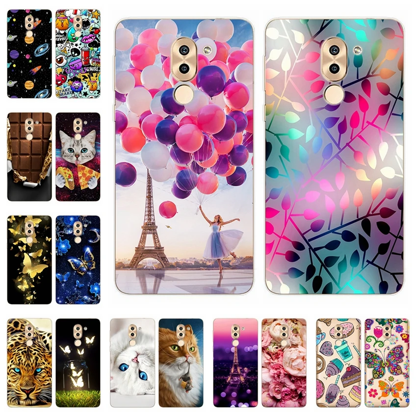case for Huawei Honor 6X GR5 2017 Mate 9 Lite For Coque 6 x Honor6X phone cases Transparent Silicone cover |