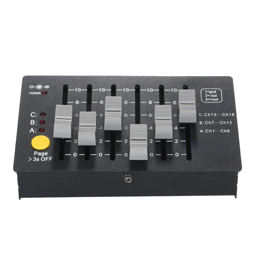 0,5 Вт мини DMX-18 сценический контроллер DMX 512 консоль DJ оборудование осветительное приспособление для DJ шоу паб клуб KTV бар вечерние светильники