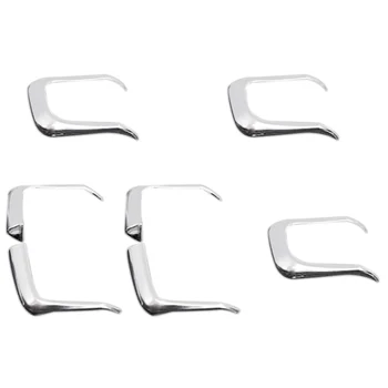 

Car Styling Cover Trim Window Lift Button Switch Sequin Interior Strips Abs Sticker For A3 A4 Q3 Q5 Decoration Accessories