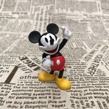 

Disney Mickey Mouse 90th PVC Action Figures Toys 7cm Cute Mickey Mouse Figuras Toys Dolls Collection for Home Decor Kids Gifts