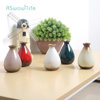 

Chinese Style Ceramic Crafts Gifts Vases Wine Bottles Creative Home Interior Bedroom Living Room Decoration Onaments