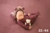 0-1 Month Newborn Photography Props Hat Baby Boy Girl Romper Bodysuits Outfit  Photography Baby Studio Shooting Props Clothing 4