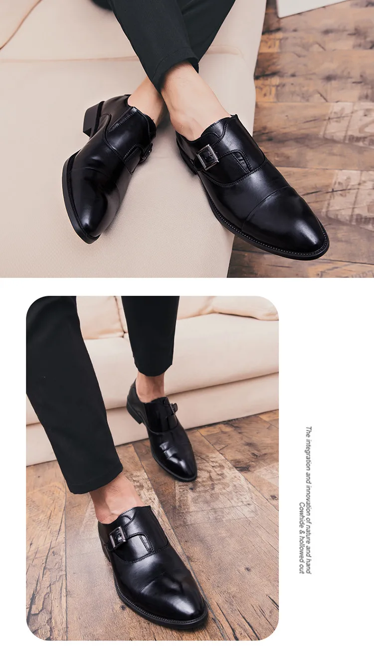 Мужские модельные туфли; официальная обувь; классические кожаные оксфорды с острым носком; модные мужские деловые туфли; обувь для вечеринок
