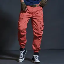 Брюки-карго размера плюс 38, весна-осень, мужские камуфляжные брюки для бега, мужские брюки с полосками на лодыжке, мужские повседневные брюки, мужские брюки