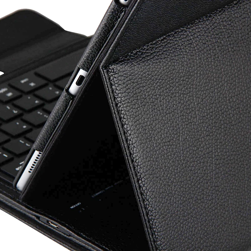 Съемная Bluetooth клавиатура для iPad Pro 12,9 дюйма mini 4 для 9,7 дюймового планшета, кожаный защитный чехол, беспроводные клавиатуры