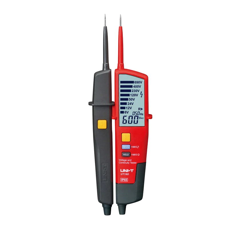 

UNI-T UT18C/UT18D Voltage And Continuity Testers On-Off Test/RCD Test/Single-Pens Measurement Waterproof Pencil IP65