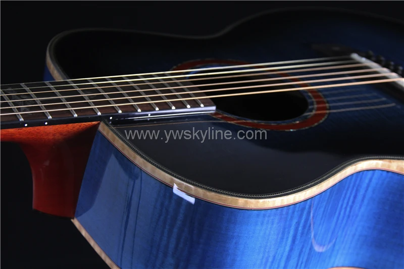 ST. PAUL SOM-580 3" твердая клена Акустическая гитара, акустическая электрогитара