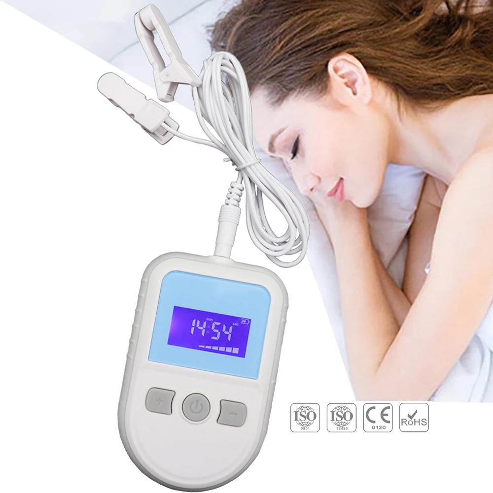 

Difficulty to Fall Asleep Easily Awakene Depression Anxiety Fatigue Absent-Minded CES Cranial Electrotherapy Stimulation Sleep