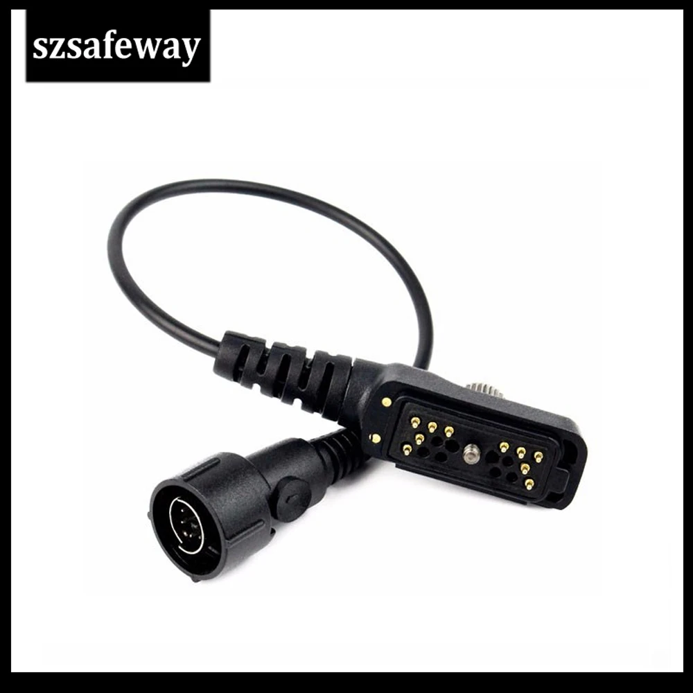 NEW Single Sided two way radio noise cancelling headset for Hytera PD780 PD785 5