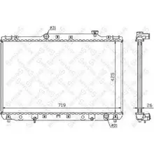 Радиатор системы охлаждения Toyota Camry 2.2i 16V 91-96 STELLOX
