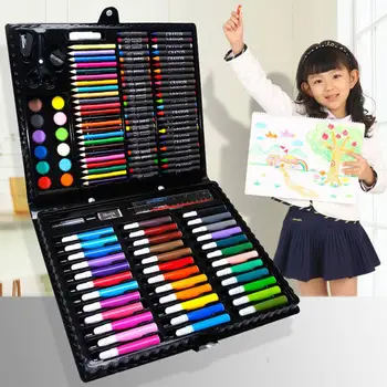 

150pcs/set Watercolour Brush Pen Set for Kids Drawing Painting Coloring Books Journals Drawing Doodling Art Markers Xmas Gifts