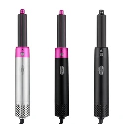 6 in 1 Hair Dryer Heat Comb Automatic Hair Curler Professional Curling Iron Hair Straightener Styling Tools Hair Dryer Household