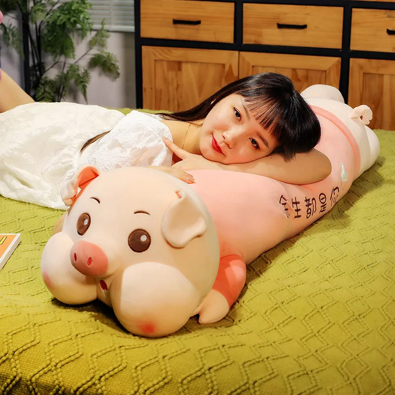 lovely-fat-pig-netred-wearing-hyaluronic-acid-plush-toys-kawaii-animal-doll-stuffed-soft-animal-piggy-long-pillow-birthday-gift