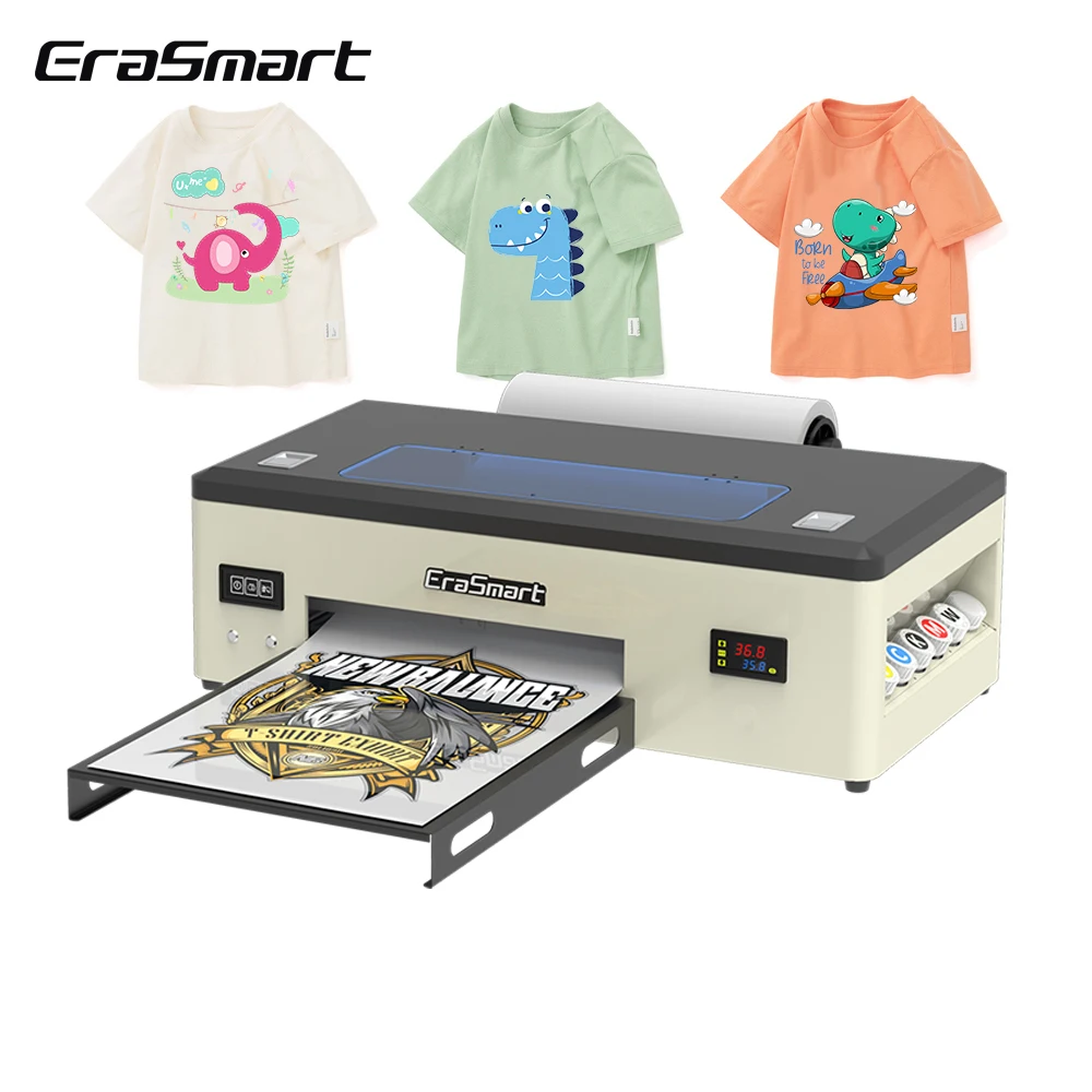 A3 Desktop Heat Transfer Pet Film Dtf Printer For Textile Fabric T