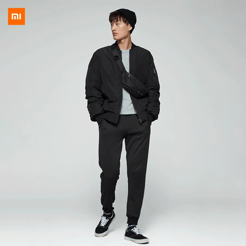 Xiaomi Mijia водный репеллент анти статические флисовые трикотажные брюки Брюки лучи