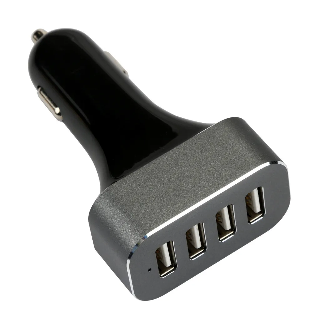9.6A 48 Вт 4 USB порта светодиодный быстрое автомобильное зарядное устройство для смартфона планшета быстрое зарядное устройство автомобильные аксессуары для iPhone для huawei# Ger