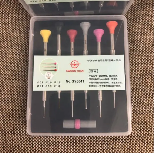 

T-Blade Screwdriver Set for RLX Watch Movement Caliber - Best For Watchmaker