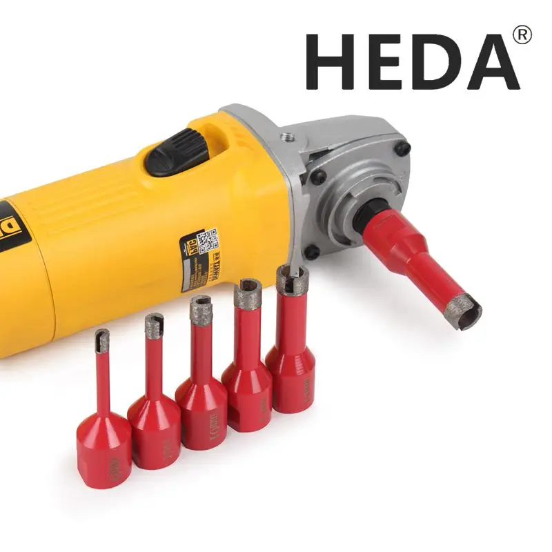 FreeShipping616mmM14ThreadSinteringWetDiamondDrillBitAngle