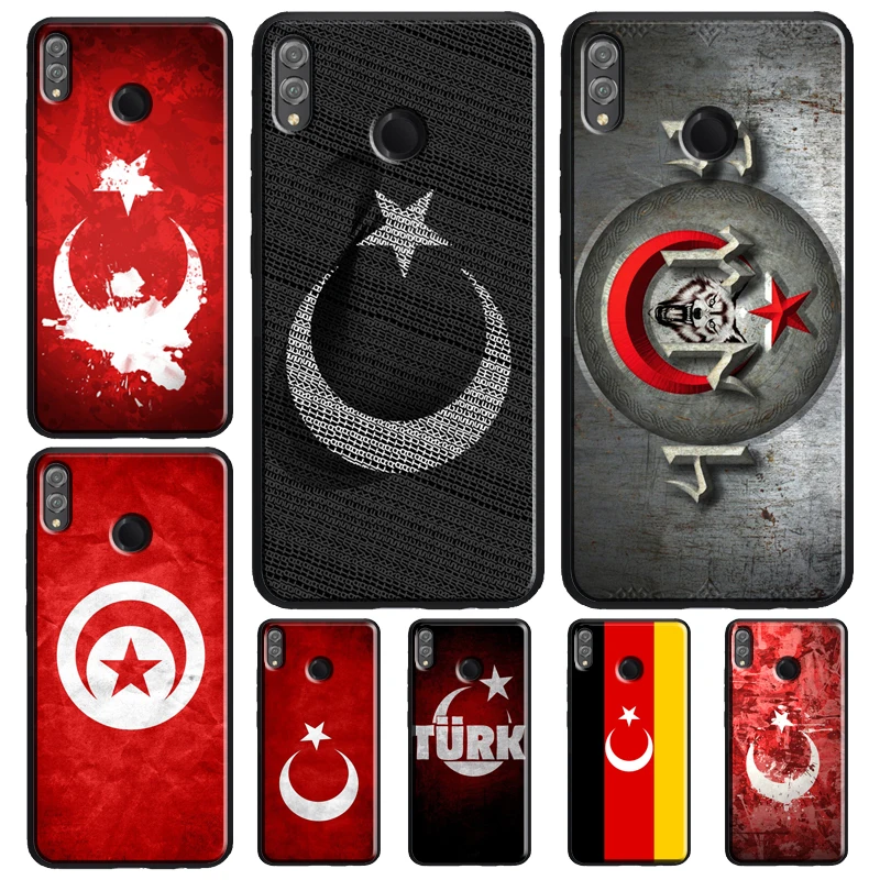 Republic of Turkey Realistic Flag Case For Huawei Honor 10 Lite 9 20 Pro 10i 9X 8X 7X V20 7A 8A 8C Nova 5T Y9 Y7 Y6 2019 | Мобильные