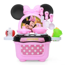 Дисней Минни ролевые игры Juguetes кухонные принадлежности образовательные рождественские подарки на день рождения для девочек кухонные игрушки для детей старше 3 лет