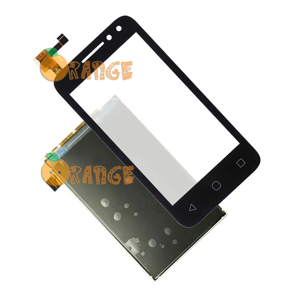 TP and LCD Display Для Alcatel One Touch Pixi 4 4034 OT4034 4034D 4034X 4034A 4034E OT-4034 4,0 ''Сенсорный экран+ ЖК-дисплей, сенсорная панель дигитайзер - Цвет: TP and LCD Display