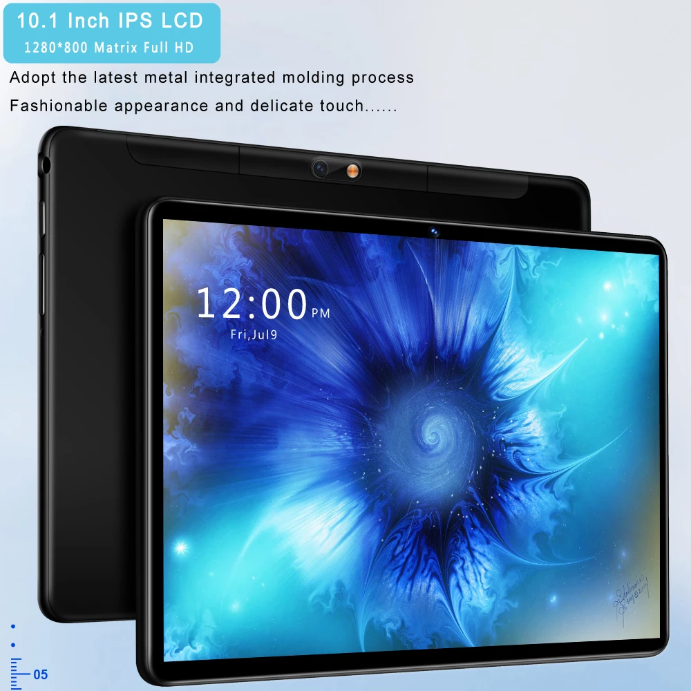10.1 Inch 3G/4G Tablet - 4GB+64GB, Android 9, Octa Core, GPS, Bluetooth, Wi-Fi, Mobile Phone Call Description Image.This Product Can Be Found With The Tag Names Computer Office, Tablet, Tablets