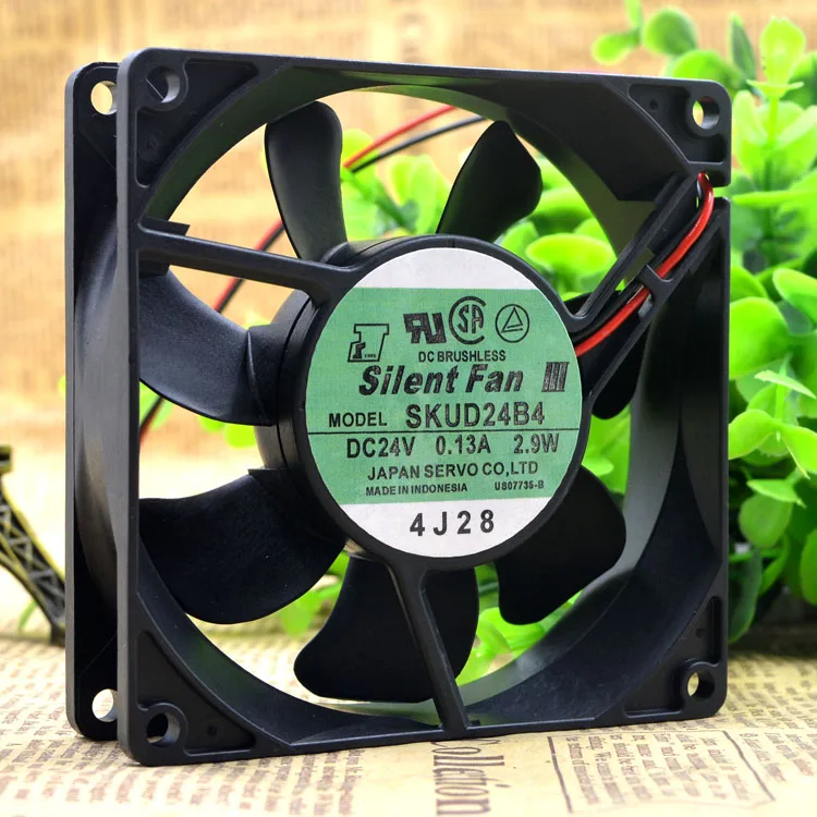 SKUD24B4 9 см 24V 0.13A 2,9 W 9025 защиты электродвигателя Вентилятор охлаждения