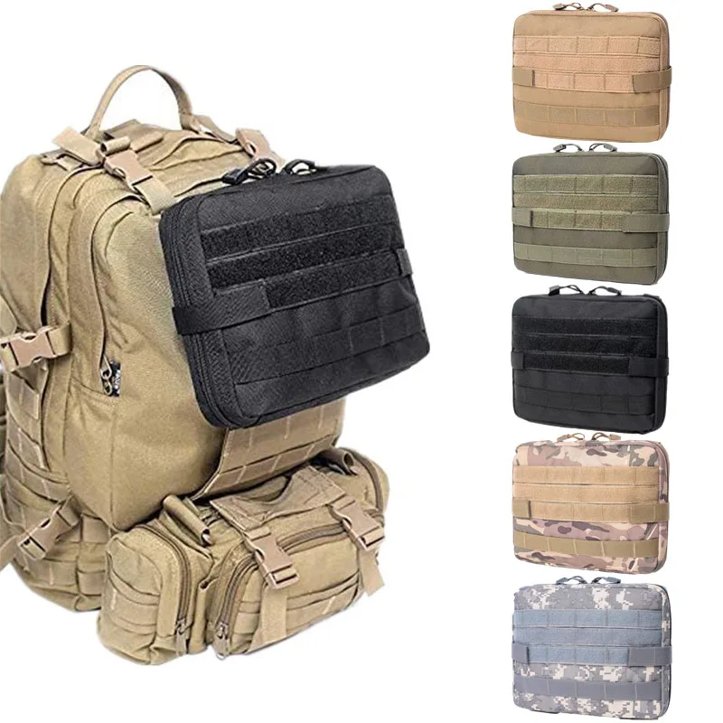 Tactical Military Molle Pouch Medical First Aid Nylon Outdoor Travel Camping Army Bag Edc Hunting Backpack Tool Men | Спорт и