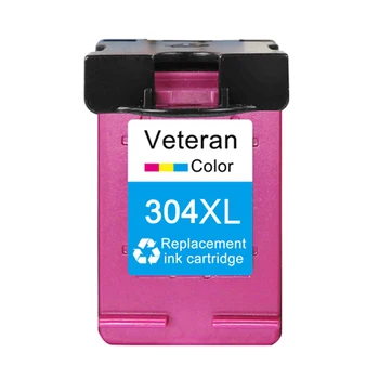 

1 Pack New Version 304XL Refilled Ink Cartridge Replacement for HP304XL for HP Deskjet Envy 2620 5032 3720 3730 5010 Printer