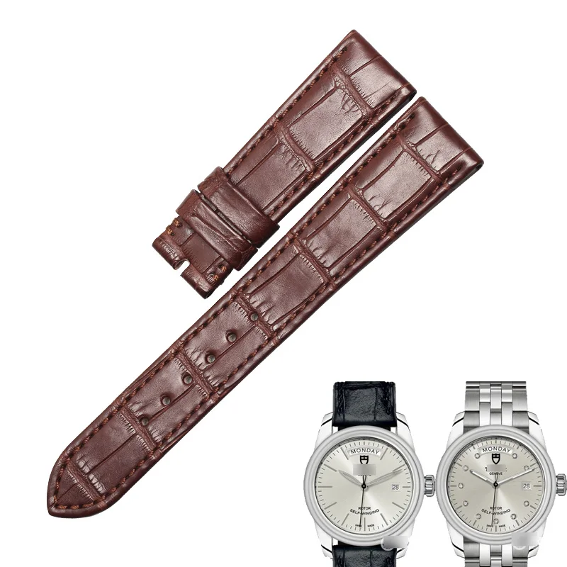 Cinturini Wentula Per Cinturino In Pelle Di Coccodrillo Tudor/Cinturino In Pelle Di Coccodrillo