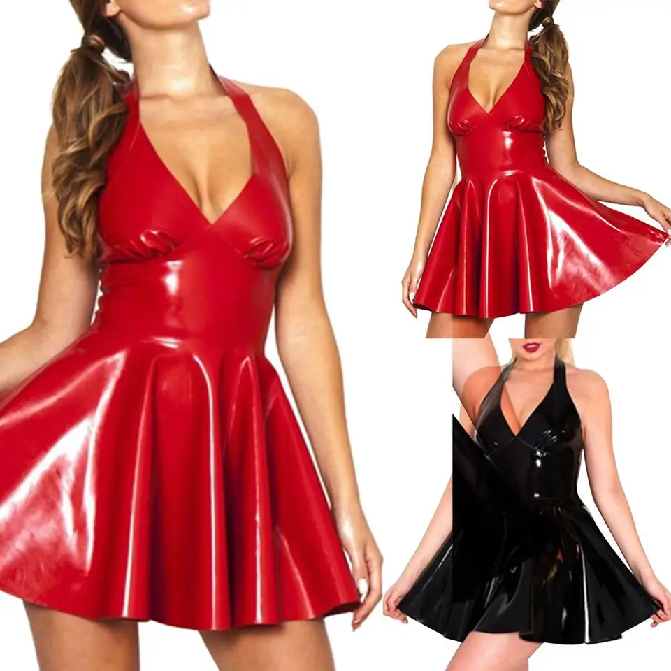 halter bodycon mini dress