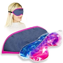 Heated Eye Mask Heat Therapy Gel Eye Mask Is Used To Reduce Dry Eye Soreness. Adjustable Size, Pressure, Heat Or Cold Therapy,