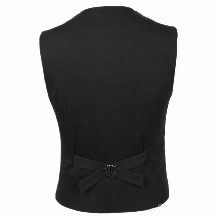 New Groom Vests For Wedding Party Vests Slim Fit Men's Made British Style Groom Wear Business Suit