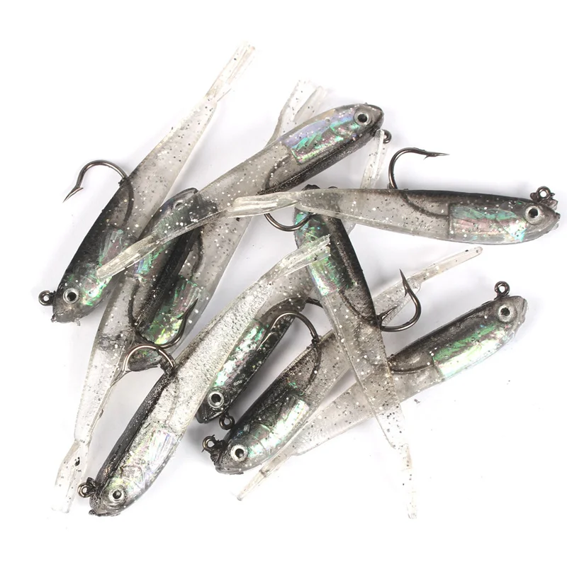 Fishing lures Lua Bait Pack lead Fish Small Greyfish With Swimbait Fishing Accessories Hook Soft Baits6g/7cm рыбалка Bionic Bait