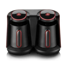 600 Вт автоматический турецкий Кофе создатель машины беспроводные Электрический сосуд для кофе Еда Класс Moka Кофе чайник 220V Портативный путешествия чай