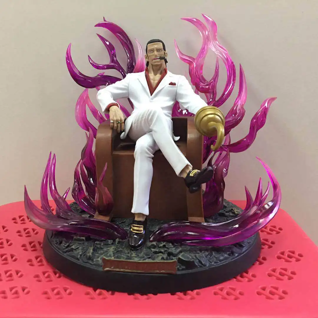 One piece/Sea King Seven Wu Hai GK Throne sha e старый песок Crocker Dahl в коробке гаражный комплект