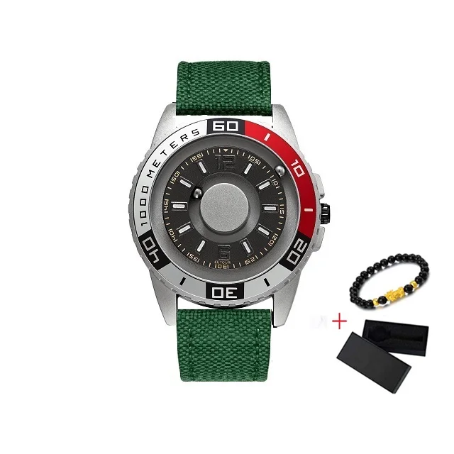 Silver Green Nylon