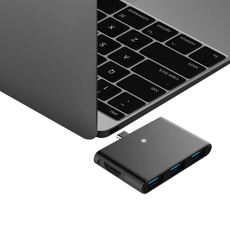 Usb type C type-C USB-C концентратор для HDMI 4K USB 3,0 PD зарядка 3,5 мм адаптер для наушников для MacBook Air Pro samsung S8