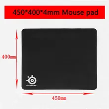 

New OEM SteelSeries Rubber Base Notebook Gaming Mouse Pad Computer Black Mousepad Gamer Laptop Keyboard Desk Mat without box