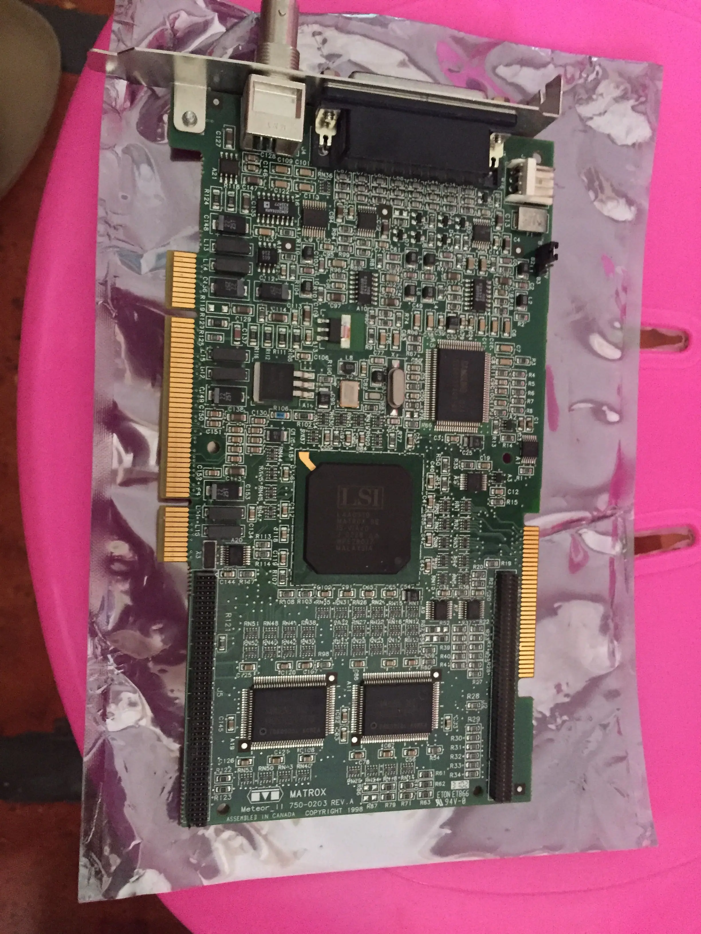 MATROX METEOR II METEOR2/4 meter_ii 750-0201 REV. A